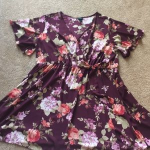 Rue 21 Plus Size Dress Floral